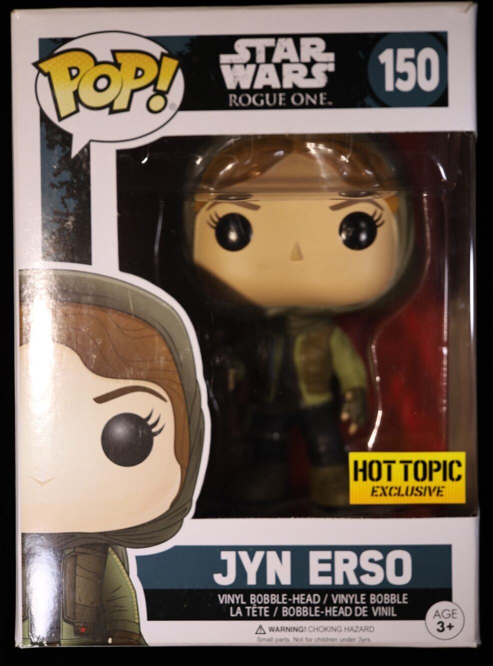 Funko Pop Star Wars Rogue One Jyn Erso #150 Hot Topic Exclusive